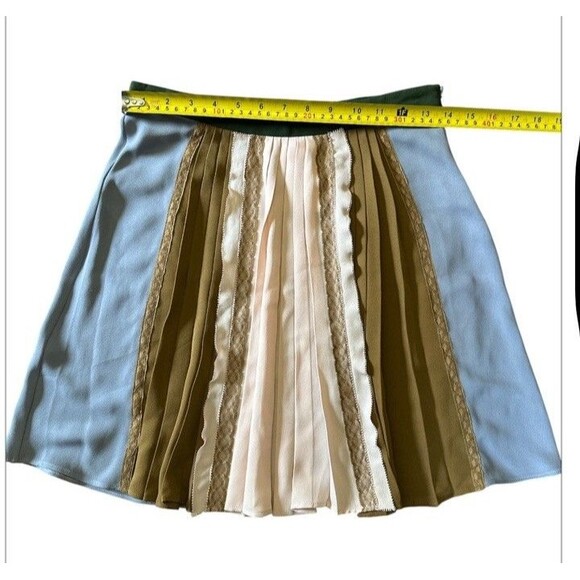 Valentino Garavani Silk Skirt Italy Lilac Mini Skirt NWT - Picture 9 of 16